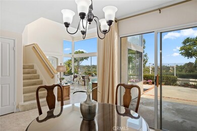 Large dining room with views.