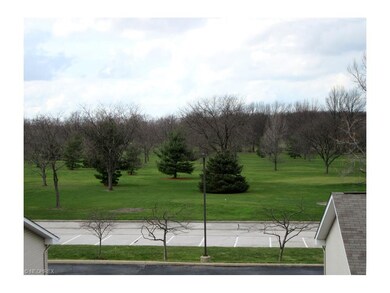 View of golf course from balcony