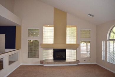 Living Room & Fireplace