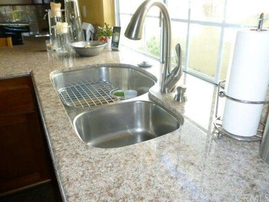 Stainless sink and bright exposure...
