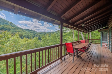Unwind on the expansive back deck.