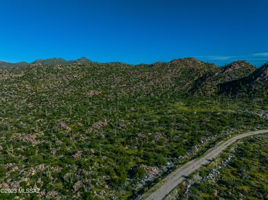 Elevated view facing Northwest