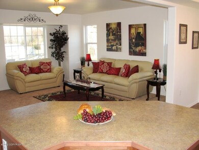 Looking from Kitchen into Living Room