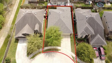 This home sits on a cul-de-sac lot with a well-maintained yard and plenty of space to accommodate guest parking.