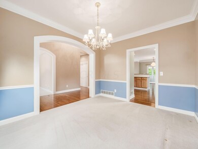 Dining Room open to Foyer and Kitchen