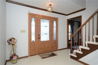 Foyer with great natural lighting.