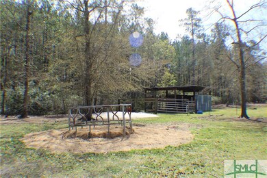Feeding area for animals