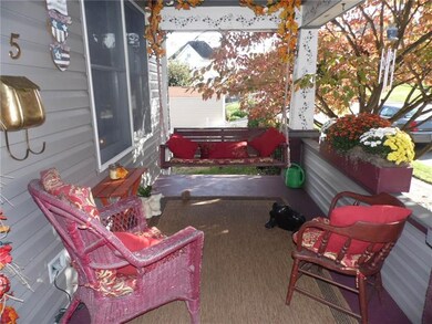 Relax on the porch swing anytime, there's a windbr