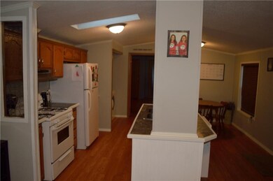 View of the working area of the kitchen.