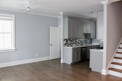 Living Area, Kitchen