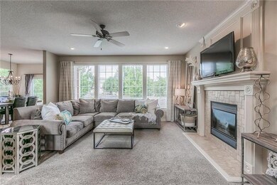 Beautiful fireplace