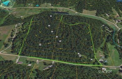 Estimated Boundaries / Topo #1
