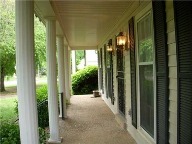 See how big the porch is.. Such southern charm.