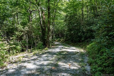 Utilize the wide, established driveway that meande