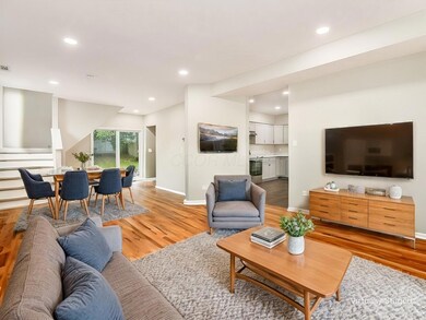 Family room virtual staging