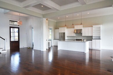 kitchen and foyer
