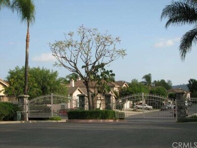 Entrance to gated community