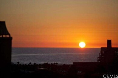 Sunset from deck