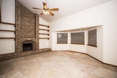 Living room bay window