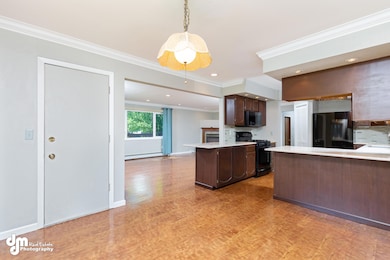 Open Living/Dining/Kitchen