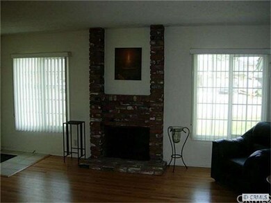View of the fire place in the living room