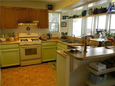 Kitchen. Open kitchen with plenty of cab