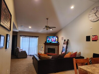 Living Room/vaulted ceilings