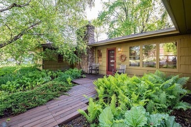 Front Door and Dining Room Window