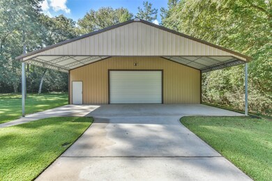 40' x 45' workshop with a 15' carport.
