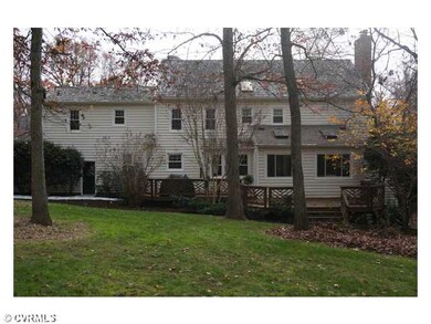 Exterior Back - Nice deep lot for entertaining or 