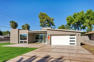 beautiful modern lines and 2-car garage