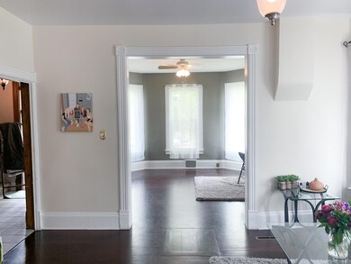 Facing N to Living room and Entry