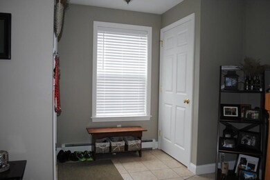 Entry area with large coat closet.