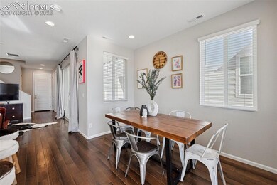 Dining area featuring open floor plan, lots of nat
