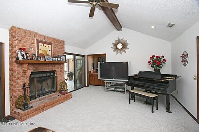 Living Room and Fireplace
