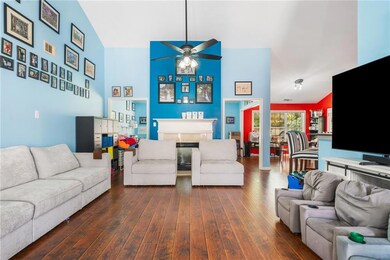 View of open floor plan as you enter home.