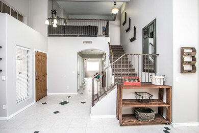 Stairs and entry