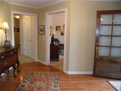 Entry -- lovely country French front door, also a 