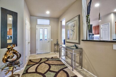 Foyer in home