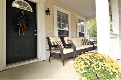 Covered front porch