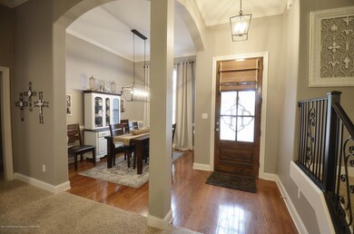 Dining and entry
