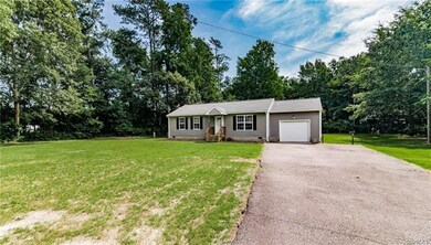Paved driveway