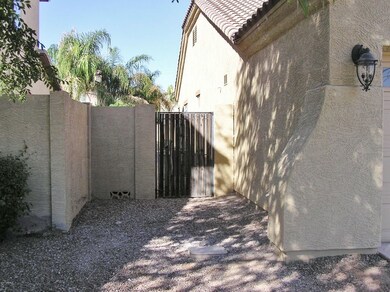 Walkway to the back yard
