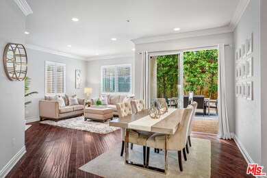 Open Living Dining Layout