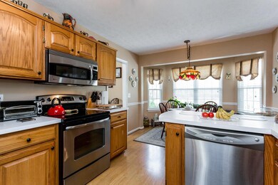 Lots of cabinets in this tidy kitchen.