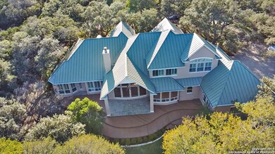 Drone View of back with Aprox. 1000 S.F.Deck