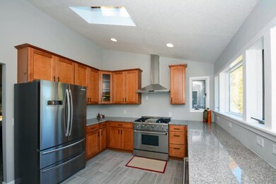 Entirely redesigned kitchen with 36
