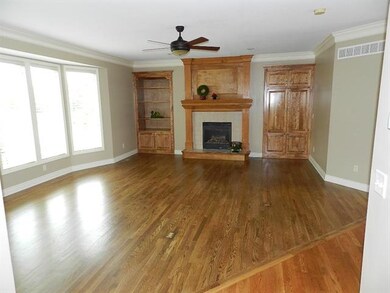 Great Room w/TV Cabinet & Shelving