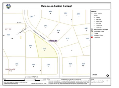 tax map 2740 Rue De La Paix