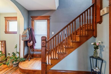 Beautiful woodwork and windows